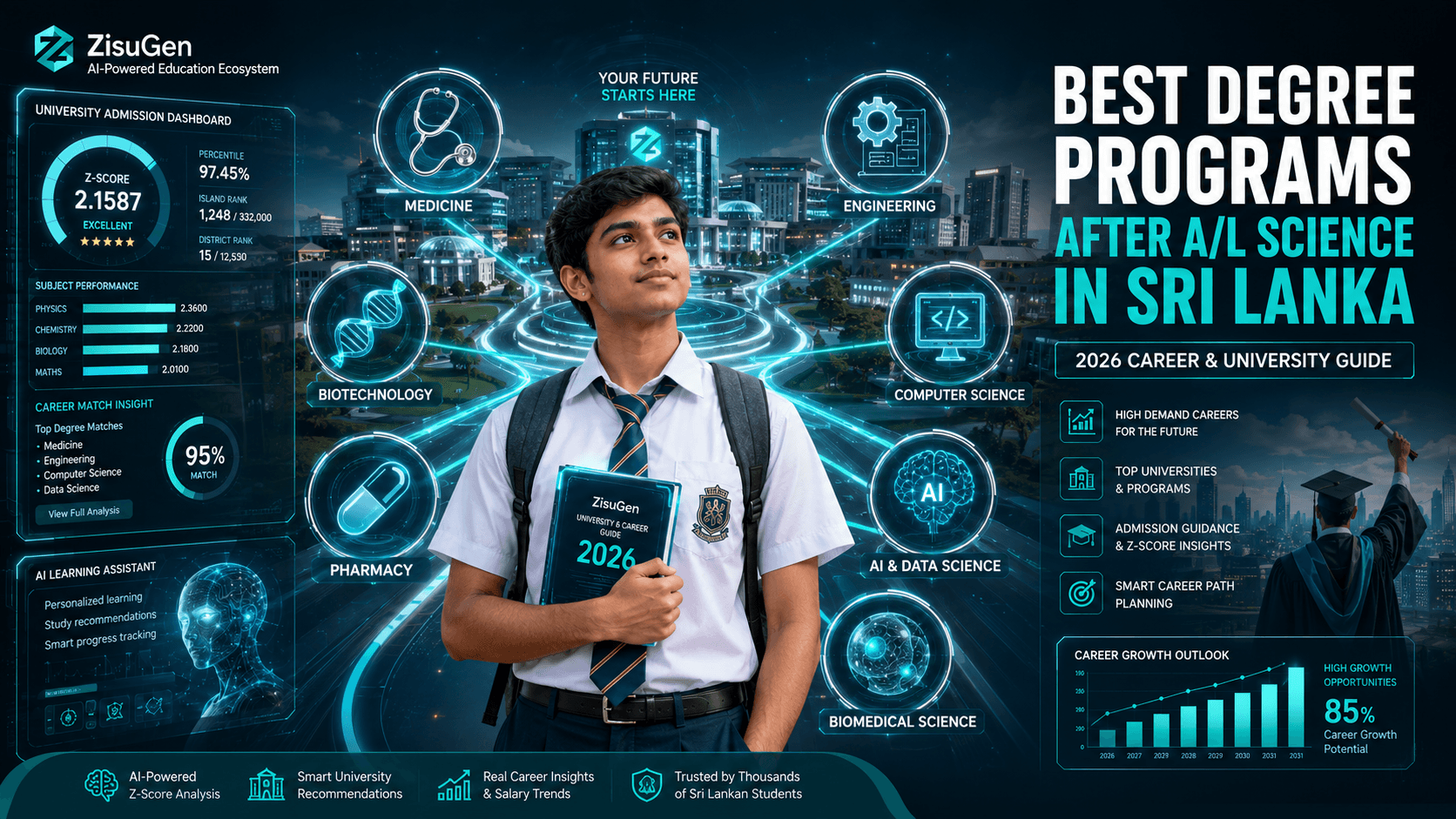 Best Degree Programs After A/L Science in Sri Lanka (2026 Guide)